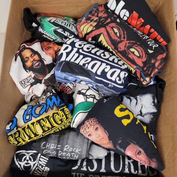 Mixed Shirt Lot Box -Misc Sizes & Colors 10 shirt Lot - Picture 1 of 1